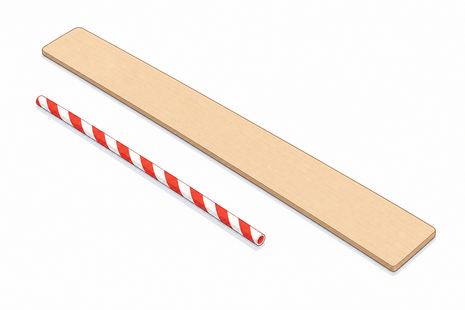 The two objects the class will bend, shown plainly side by side