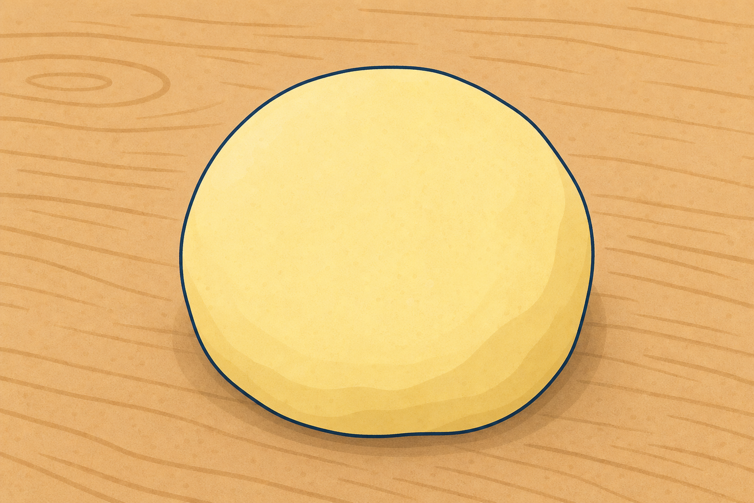 The dough the class will change today, shown plainly and close