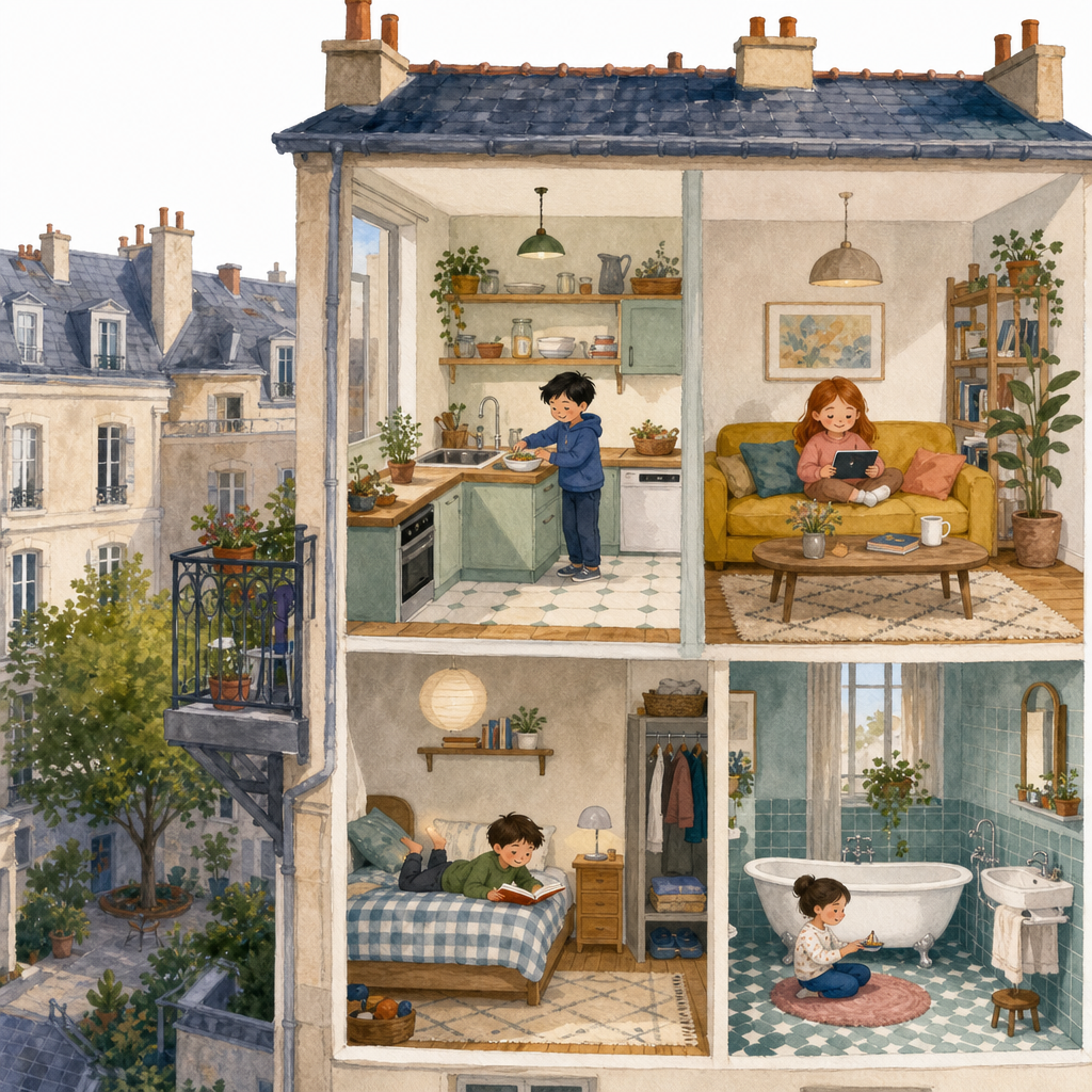 Illustration for Your favourite room