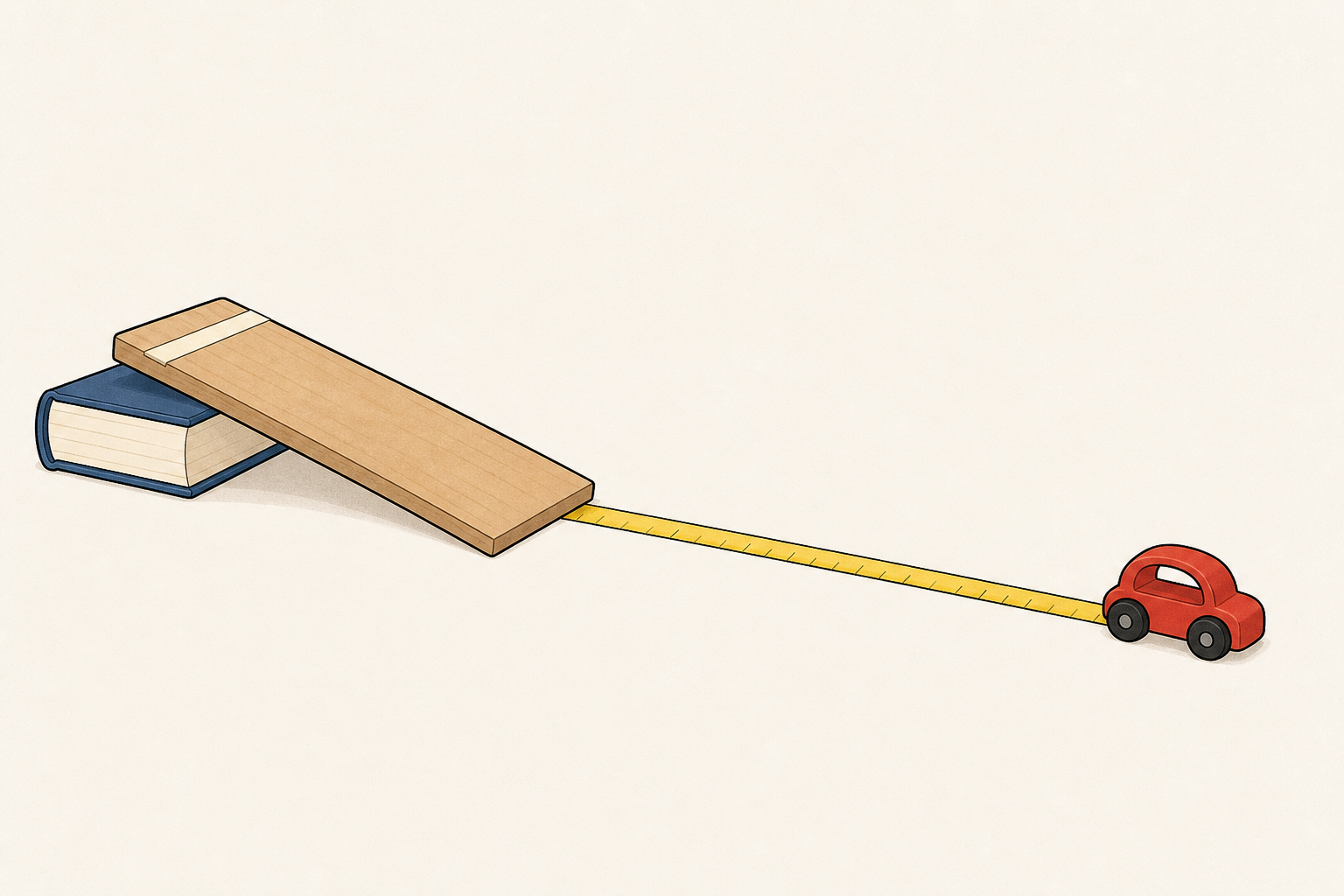 Where to measure: from ramp end to the stopped car