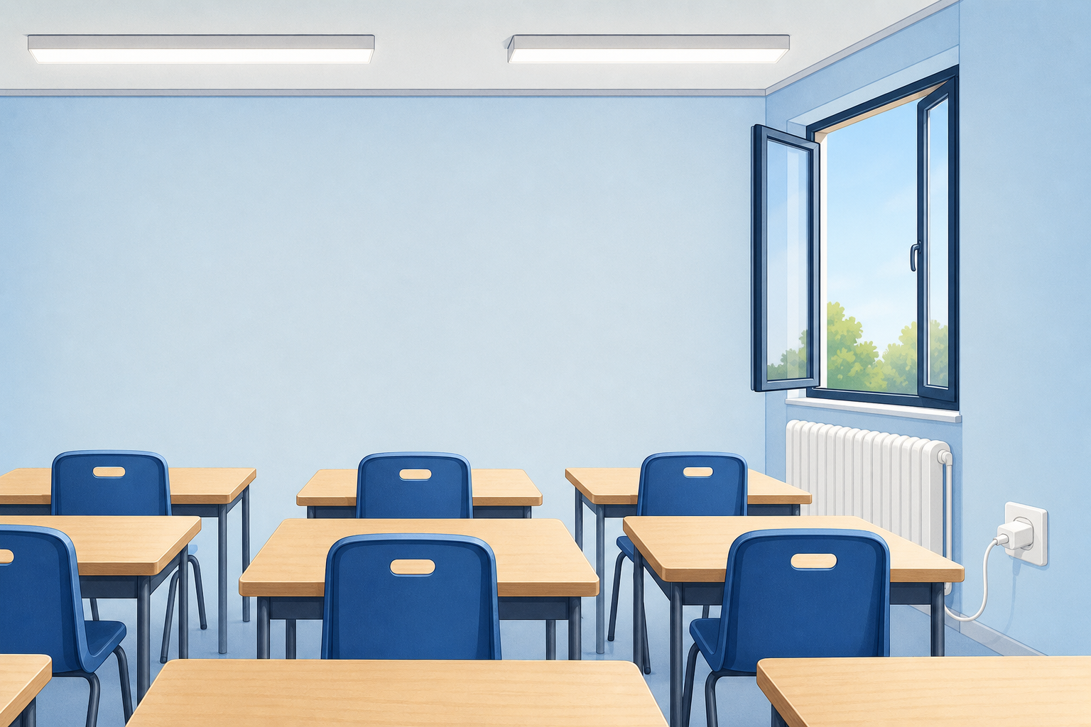 Waste signs to spot: lights on in empty room, heat escaping open window