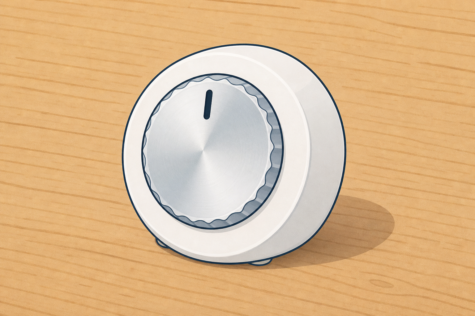 The ticking timer itself, the sound source the class will try to quieten