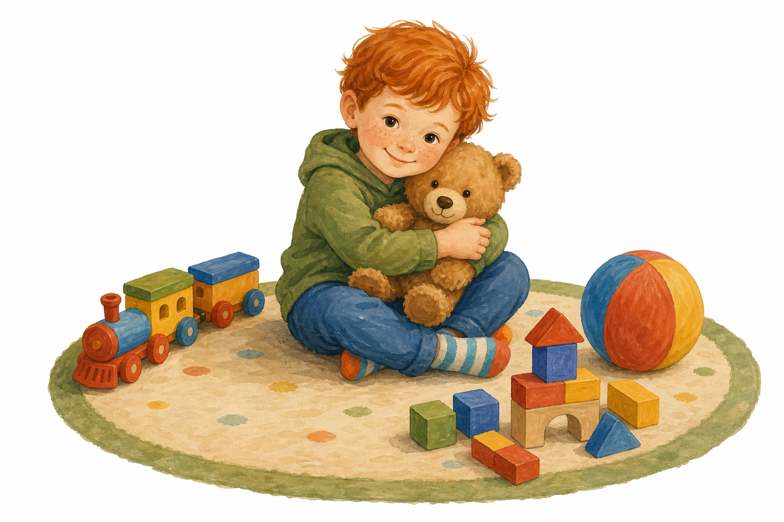 Illustration for When you were six
