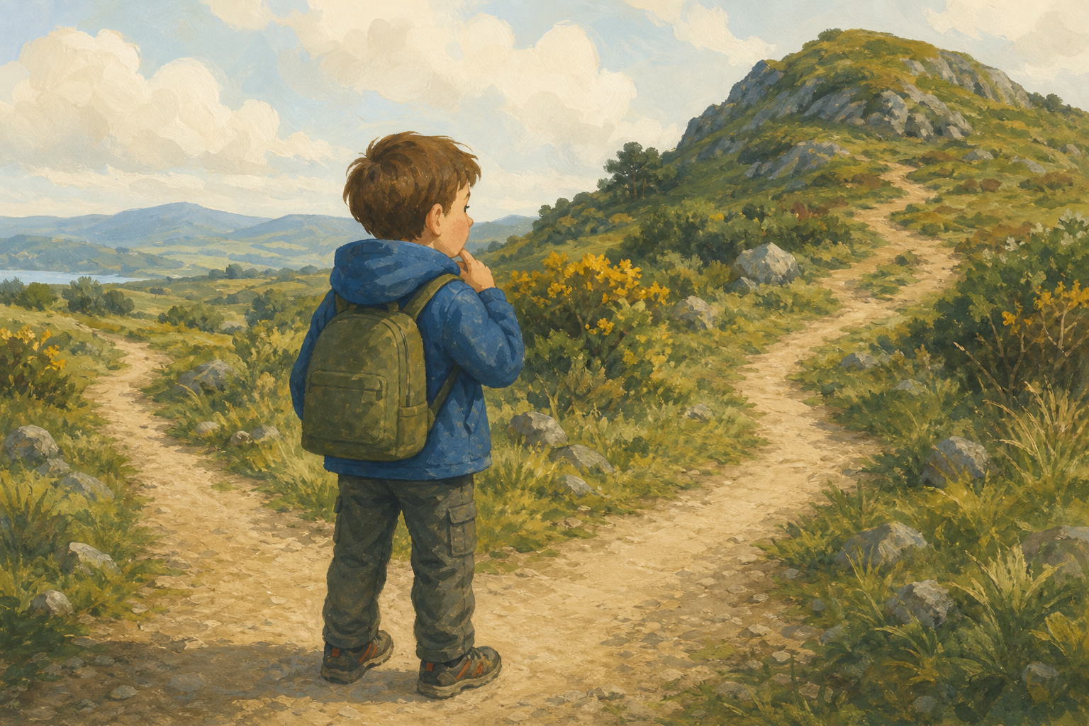 Illustration for Which way sticks?