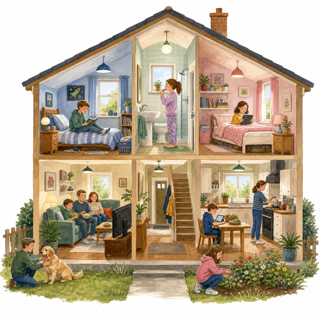 Illustration for How many rooms?