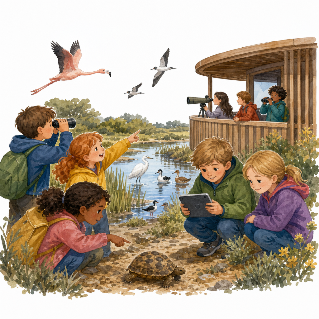 Illustration for Wildlife near Doñana