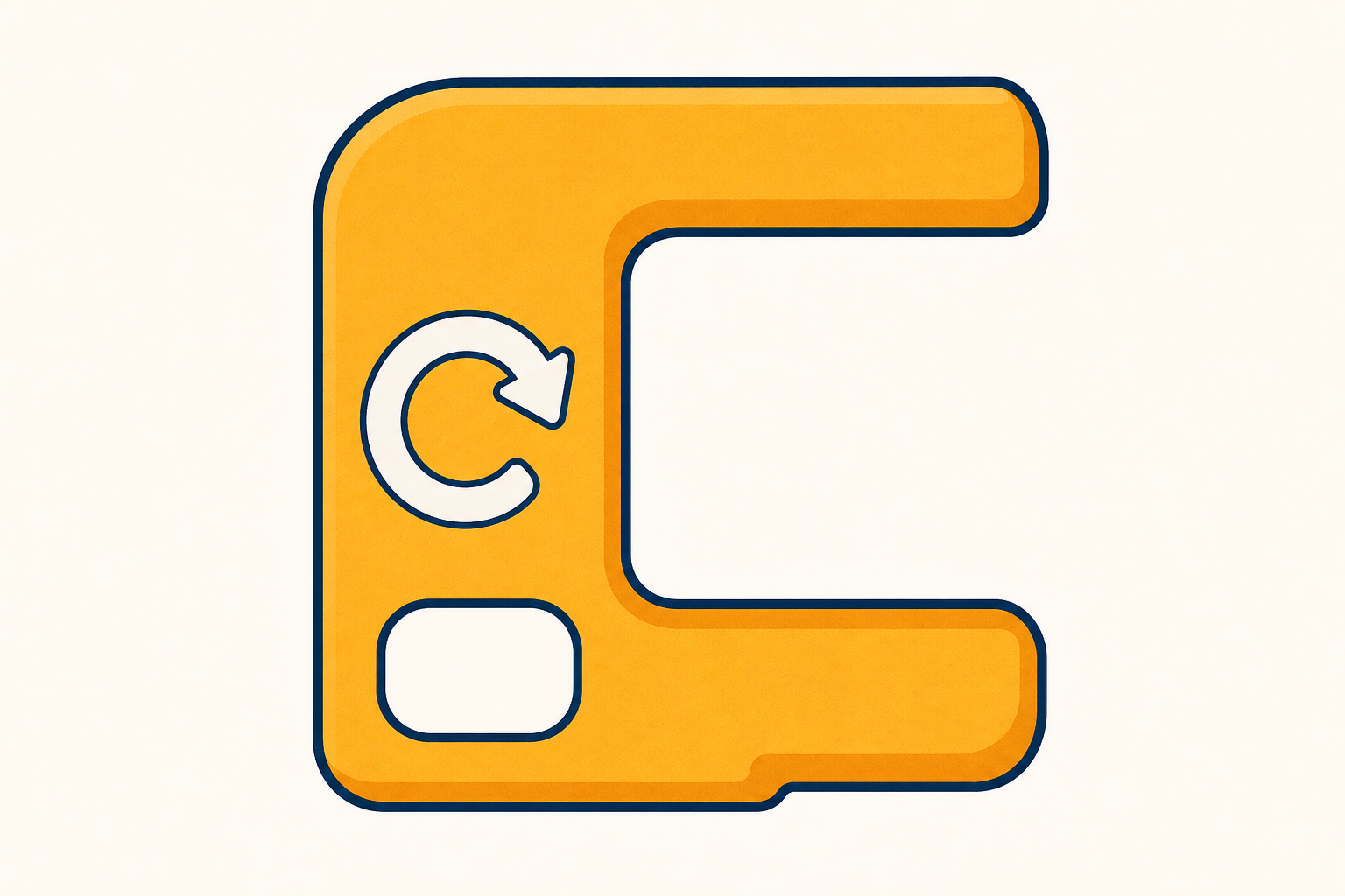 Close-up of the star word's object: the repeat block and its number window