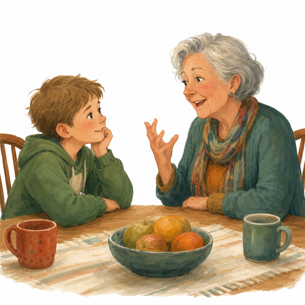 Illustration for Somebody had to write them down