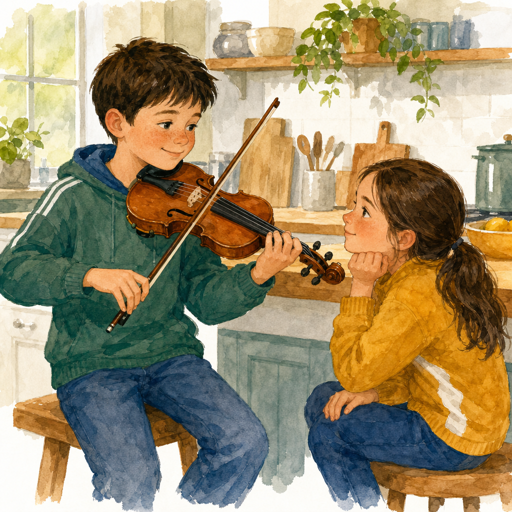 Illustration for Learned by sitting beside someone