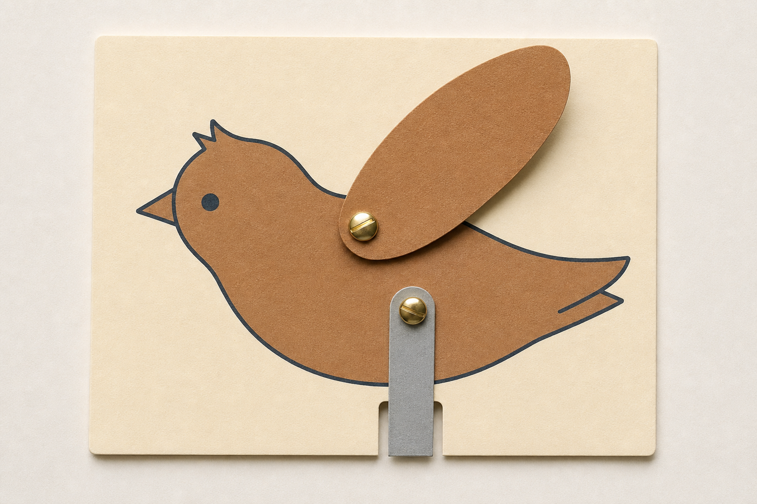 The bird moving picture the class will handle, shown close and plainly
