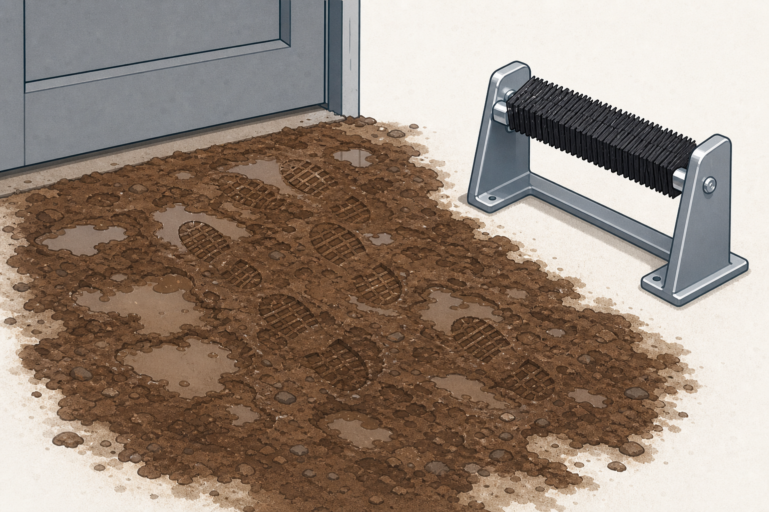 The muddy doorway and the clever fix nobody uses, the lesson's real subject