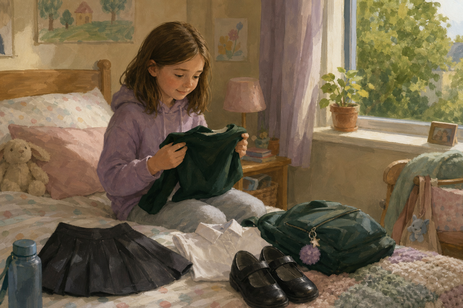 Illustration for A new pupil tomorrow