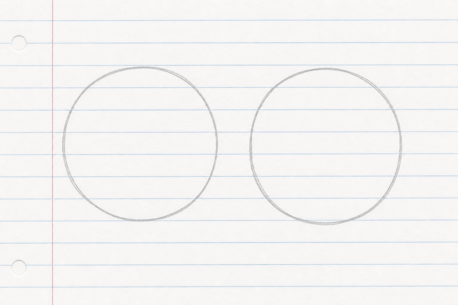 Illustration for Draw two sorting hoops