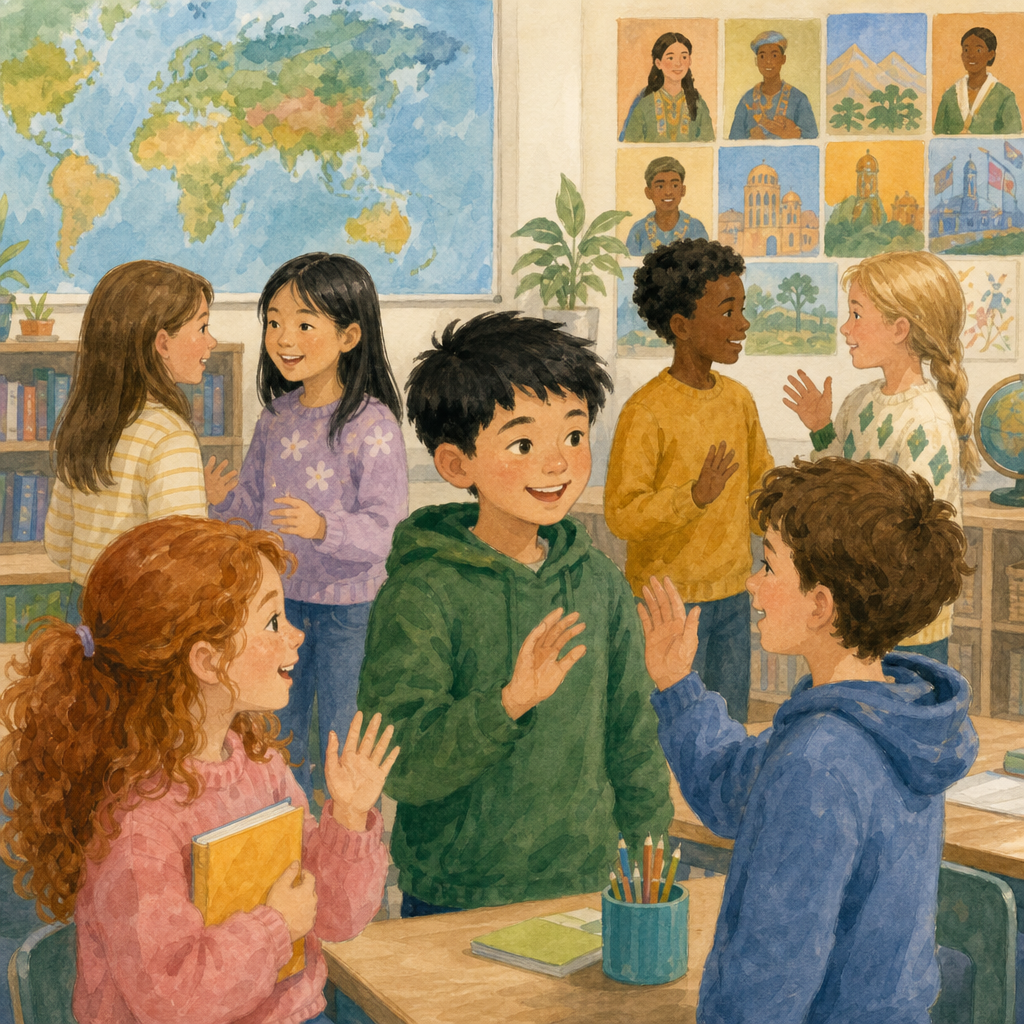 Illustration for Last year we counted. This year we ask where they are from
