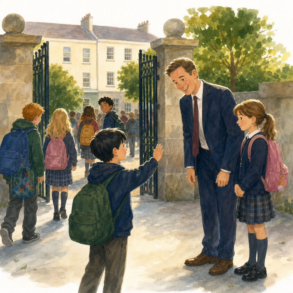 Illustration for Friend or principal?