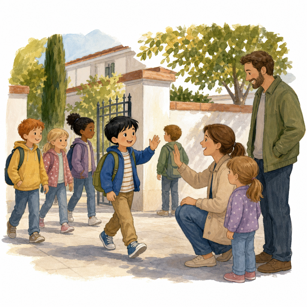 Illustration for Friend or principal?