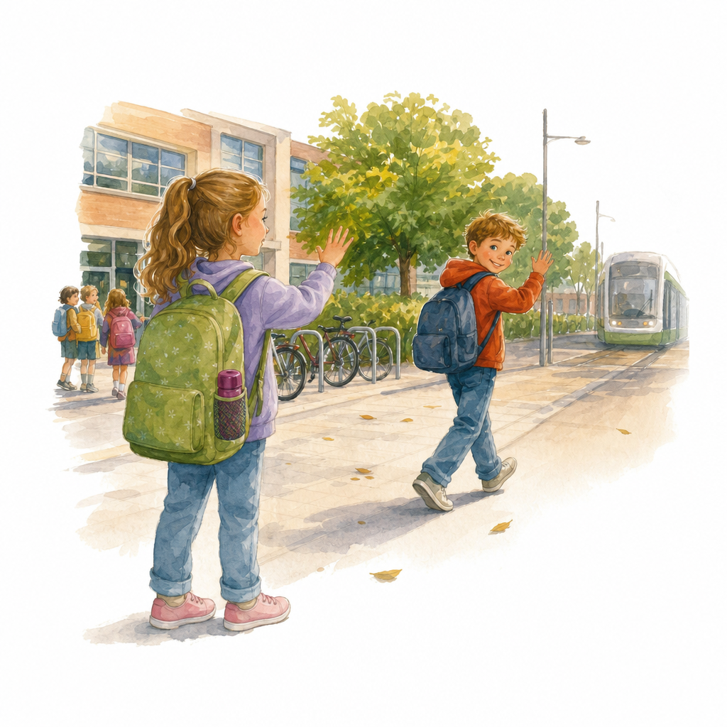Illustration for Ending a call takes more than one word