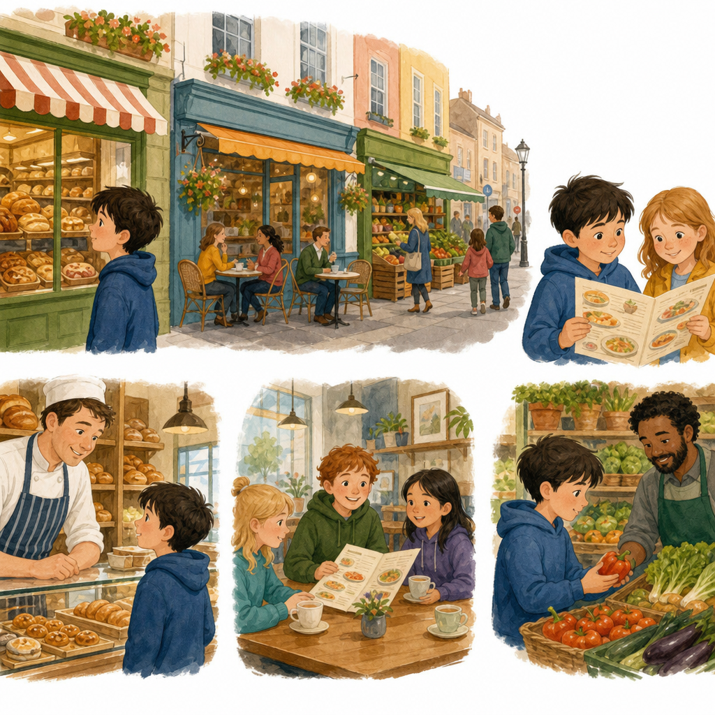 Illustration for Food names that are not English