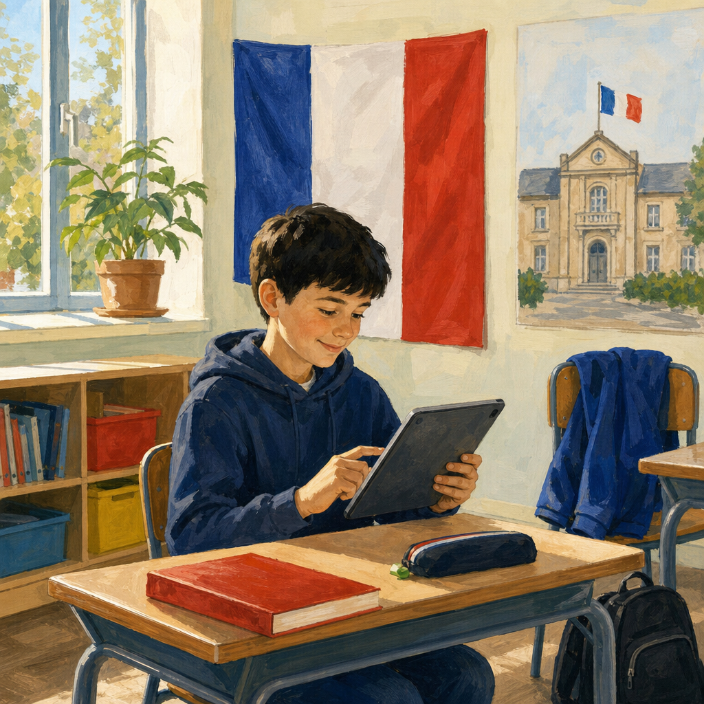 Illustration for Colours all around us