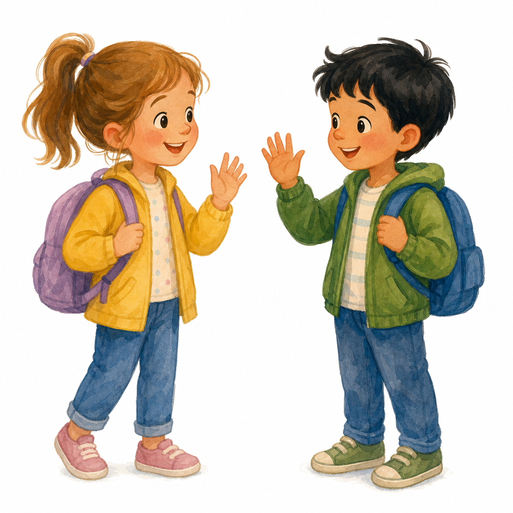 Illustration for Meet the person beside you