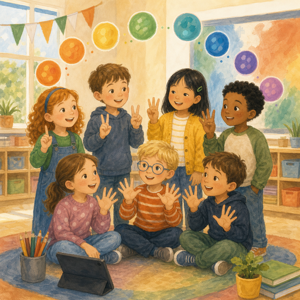 Illustration for Count three ways