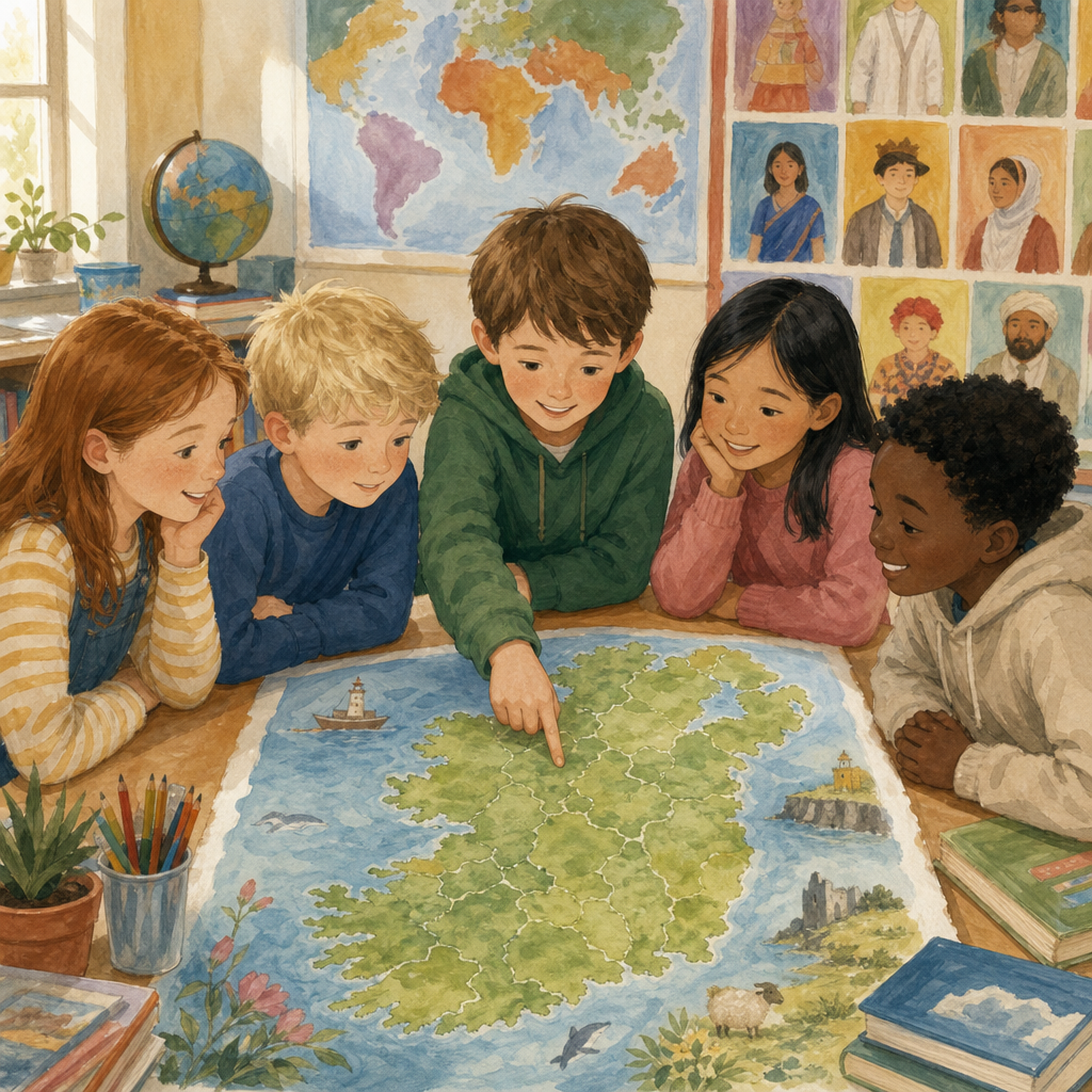 Illustration for Where is Irish spoken every day?
