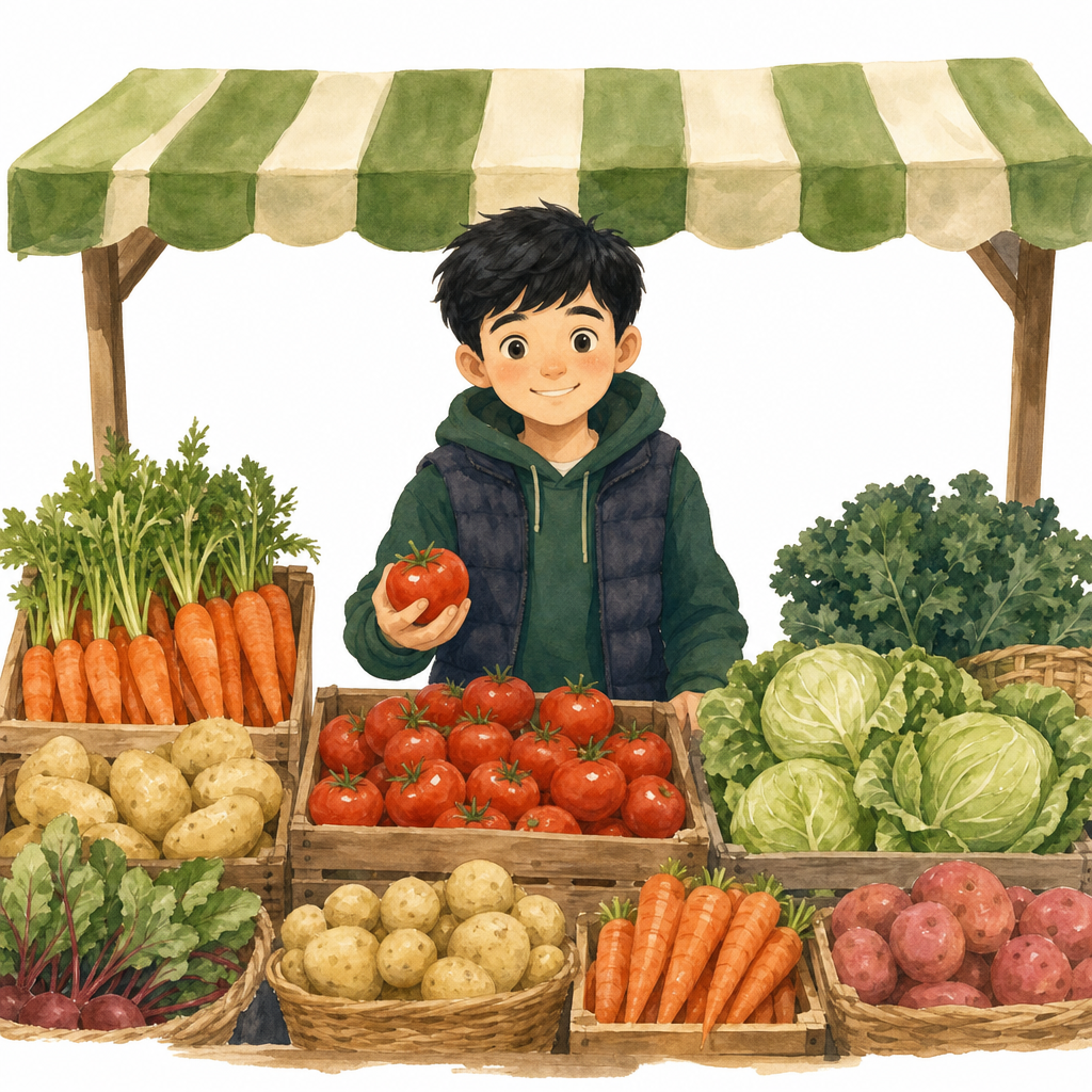 Illustration for Fruit or vegetable?