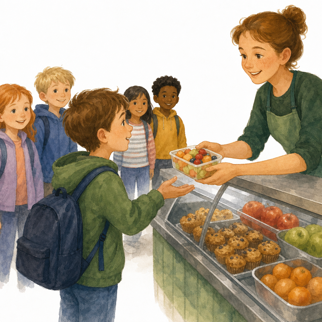 Illustration for Please makes the difference