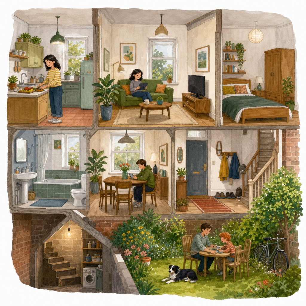 Illustration for Your favourite room