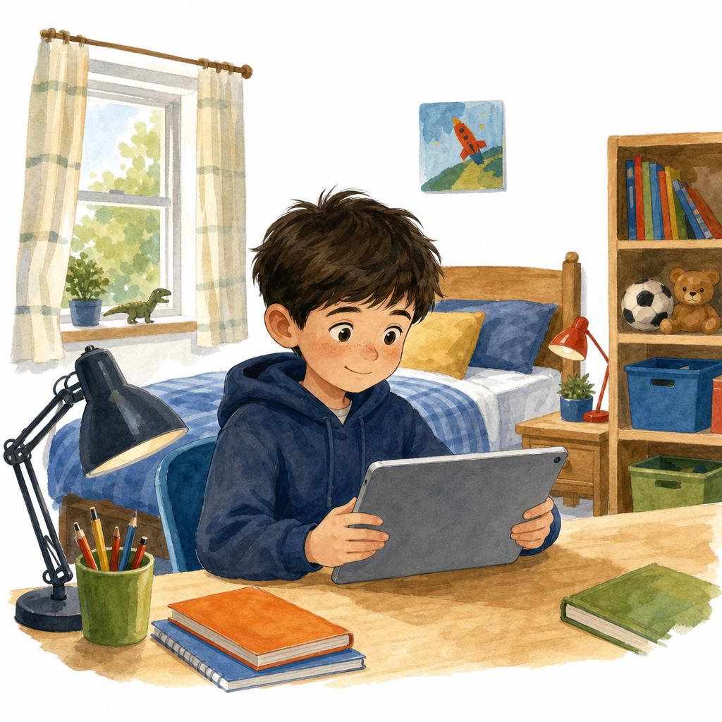 Illustration for Ten seconds in your bedroom