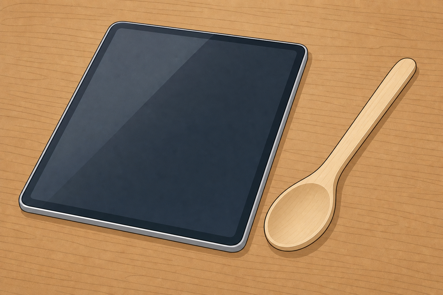 The two helpers side by side: one with a screen, one without