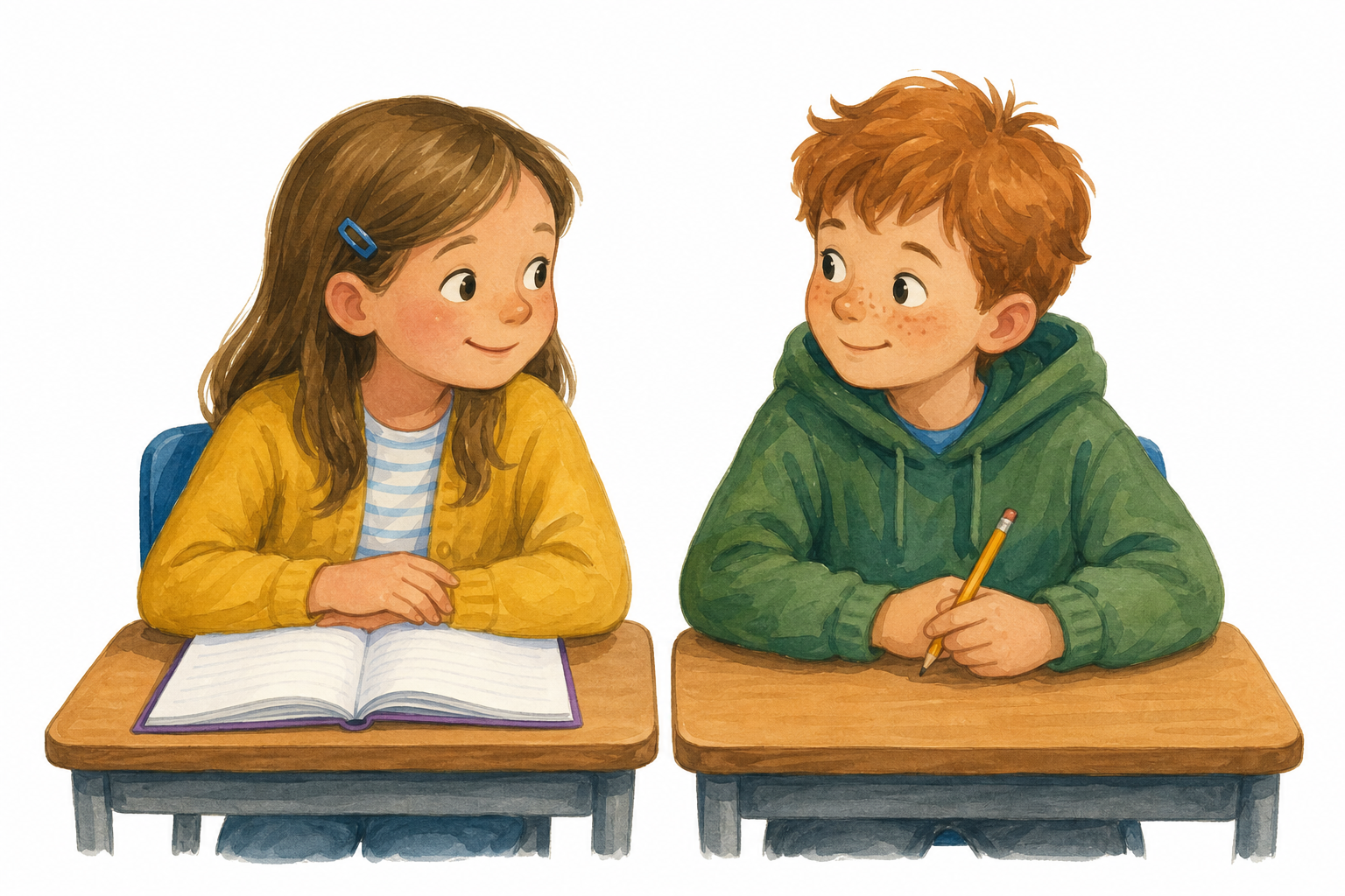 Illustration for No pencil, what now?