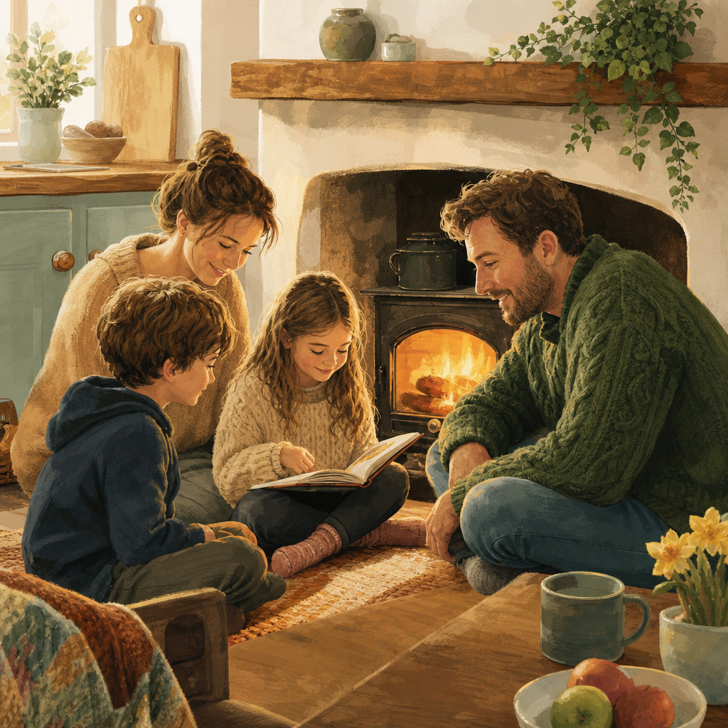 Illustration for No hearth like your own