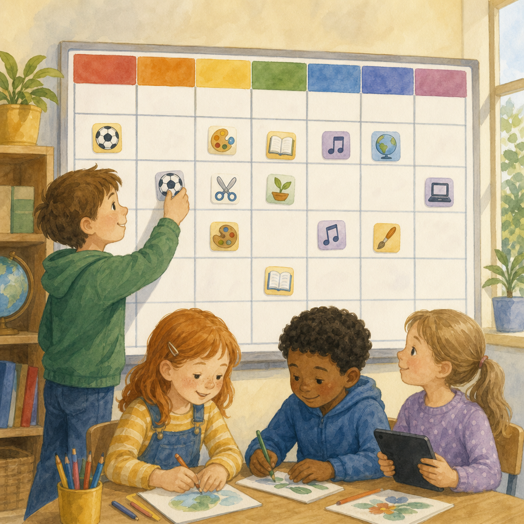 Illustration for What day is it today?