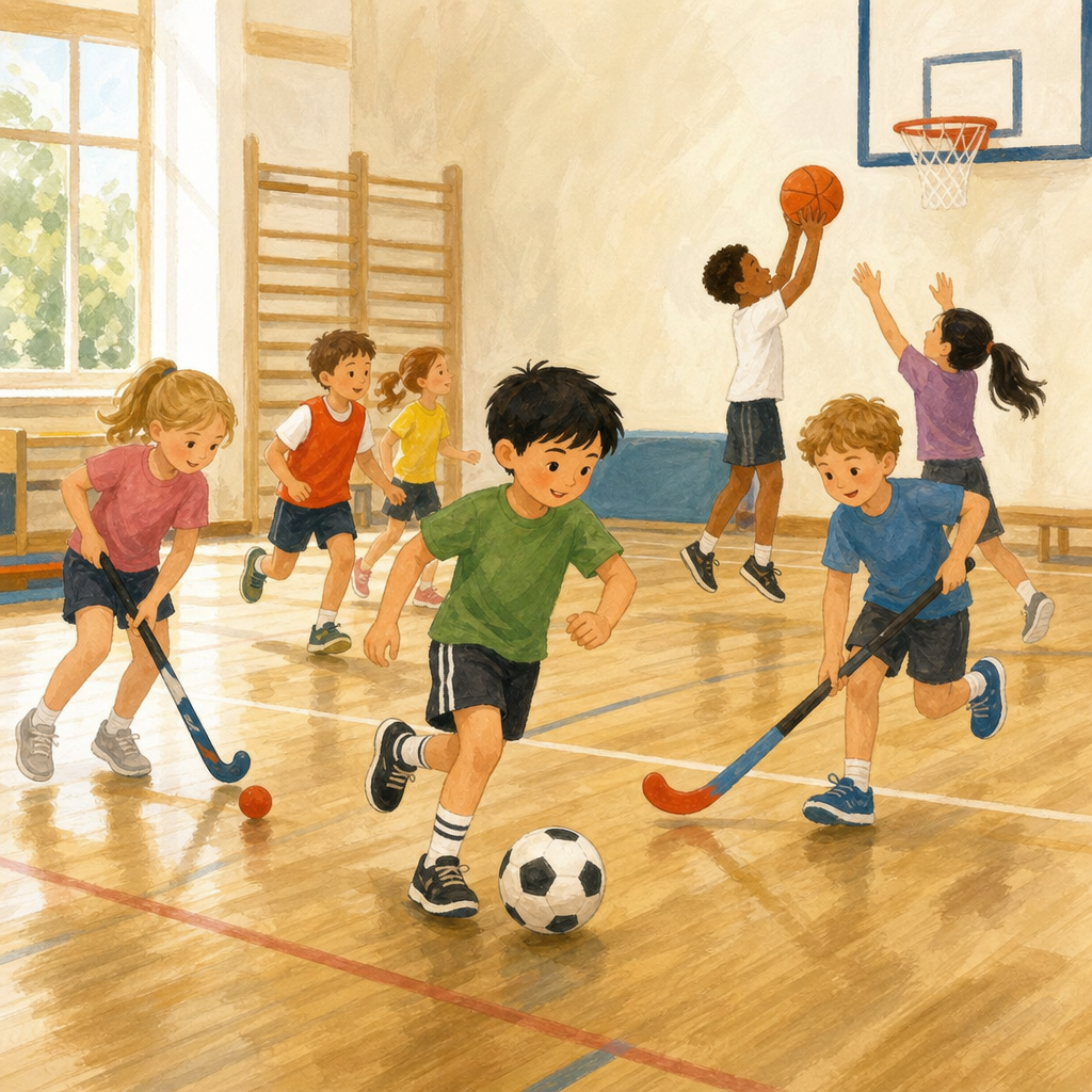 Illustration for Which sport wins the room