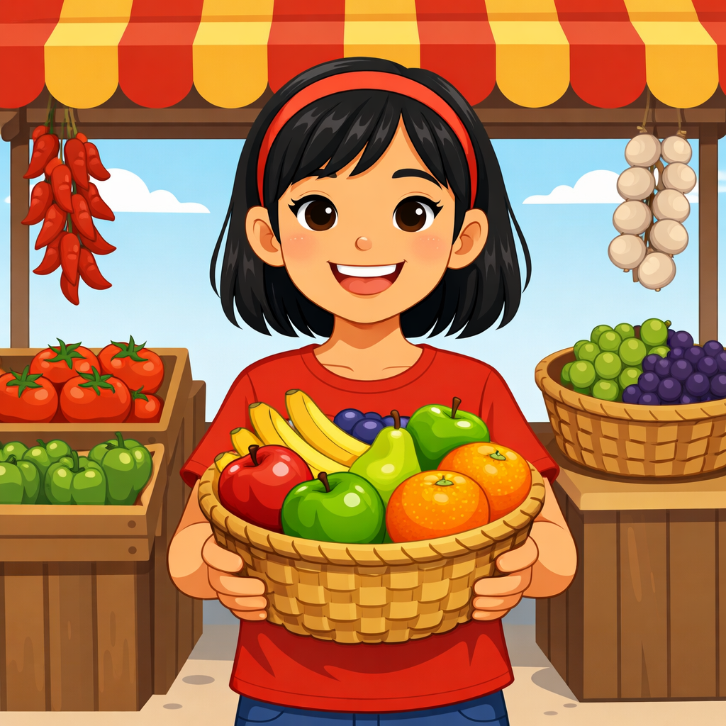 Illustration for Welcome to the Fruit Market