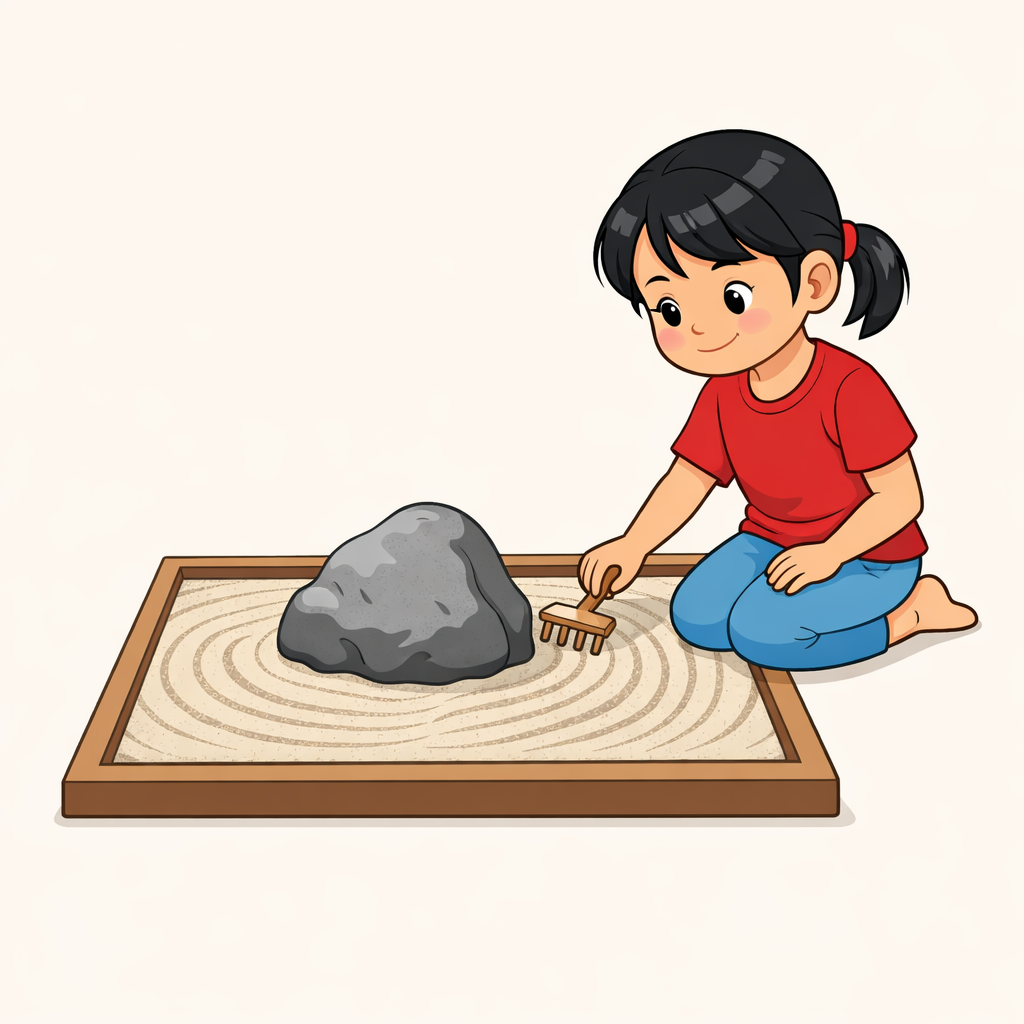 Illustration for Japan: Square Gardens