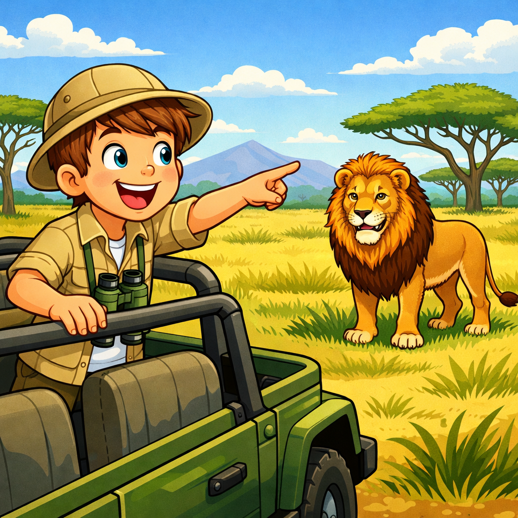 Illustration for Safari Adventure