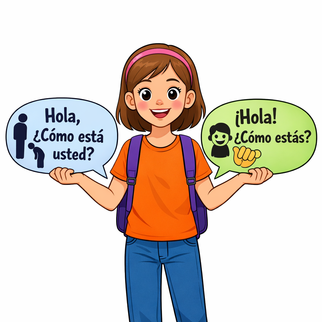 Illustration for Formal and Informal Greetings