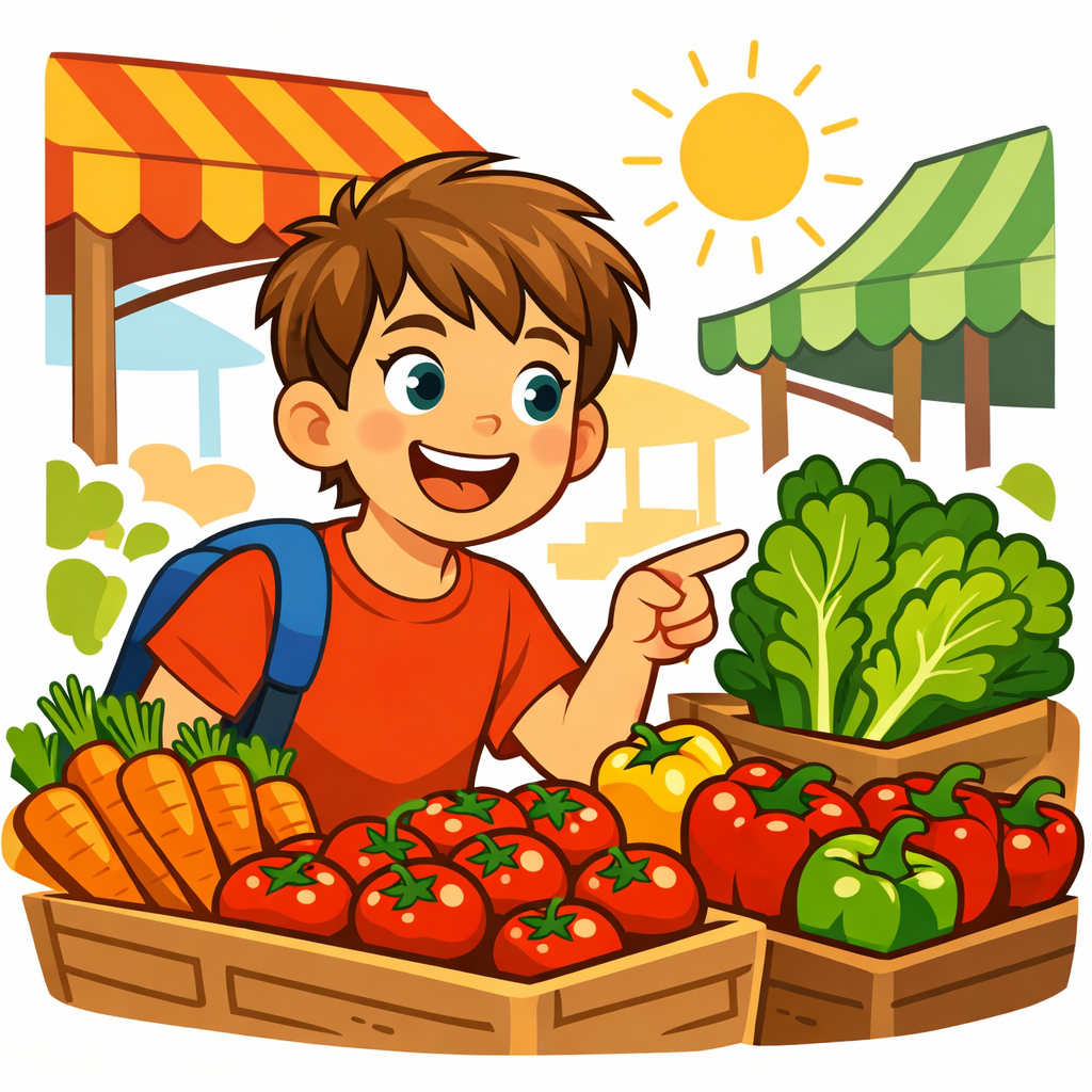 Illustration for Welcome to the Vegetable Garden