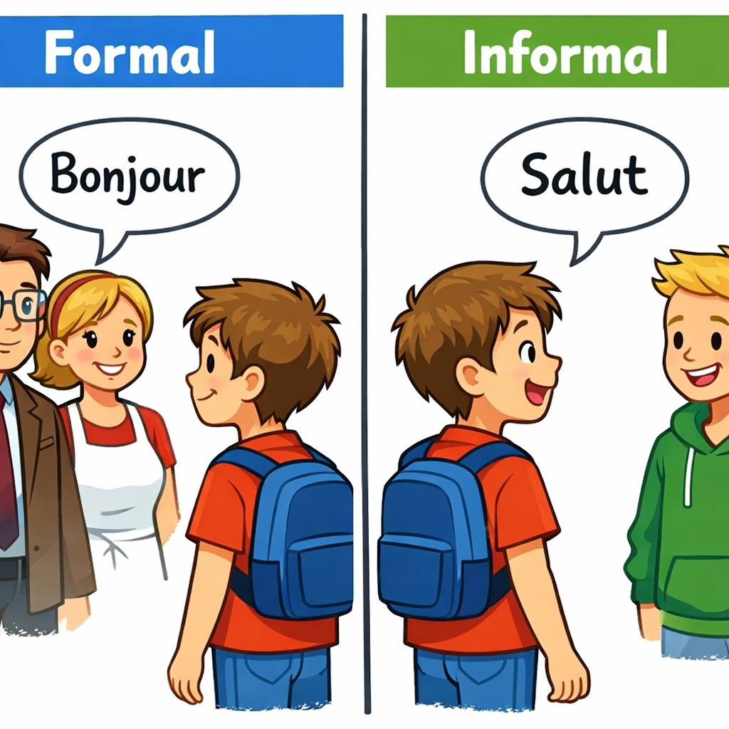 Illustration for Formal and Informal