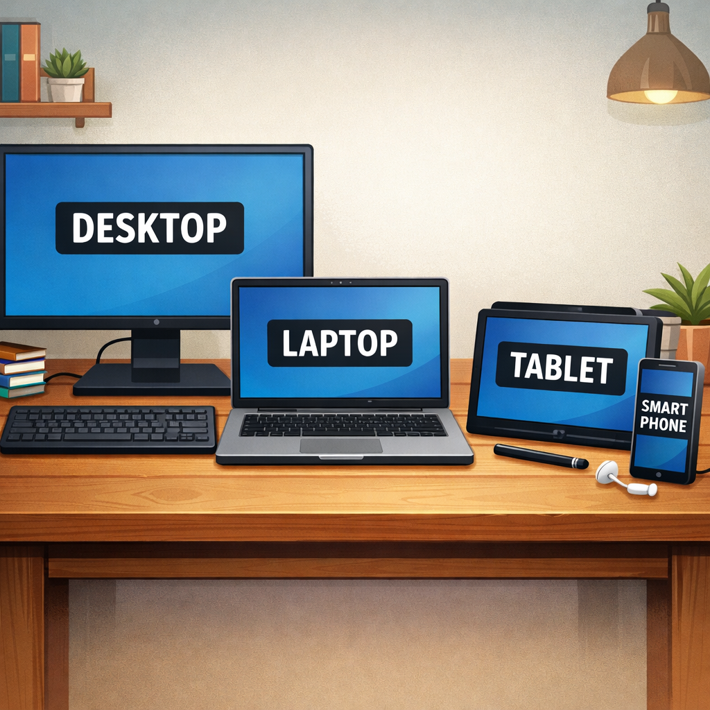 Illustration for Understand device types