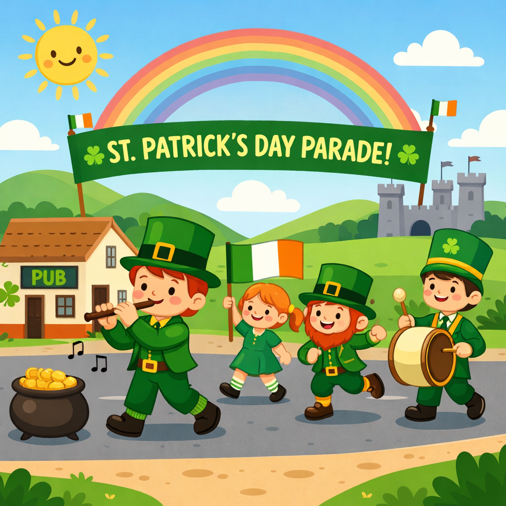 Illustration for Ireland: St. Patrick's Day