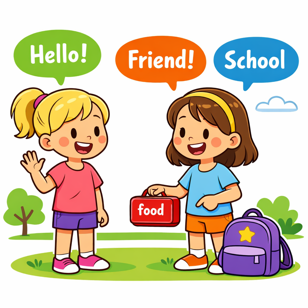 Illustration for Words We Use EverydayHeader 3Header 3