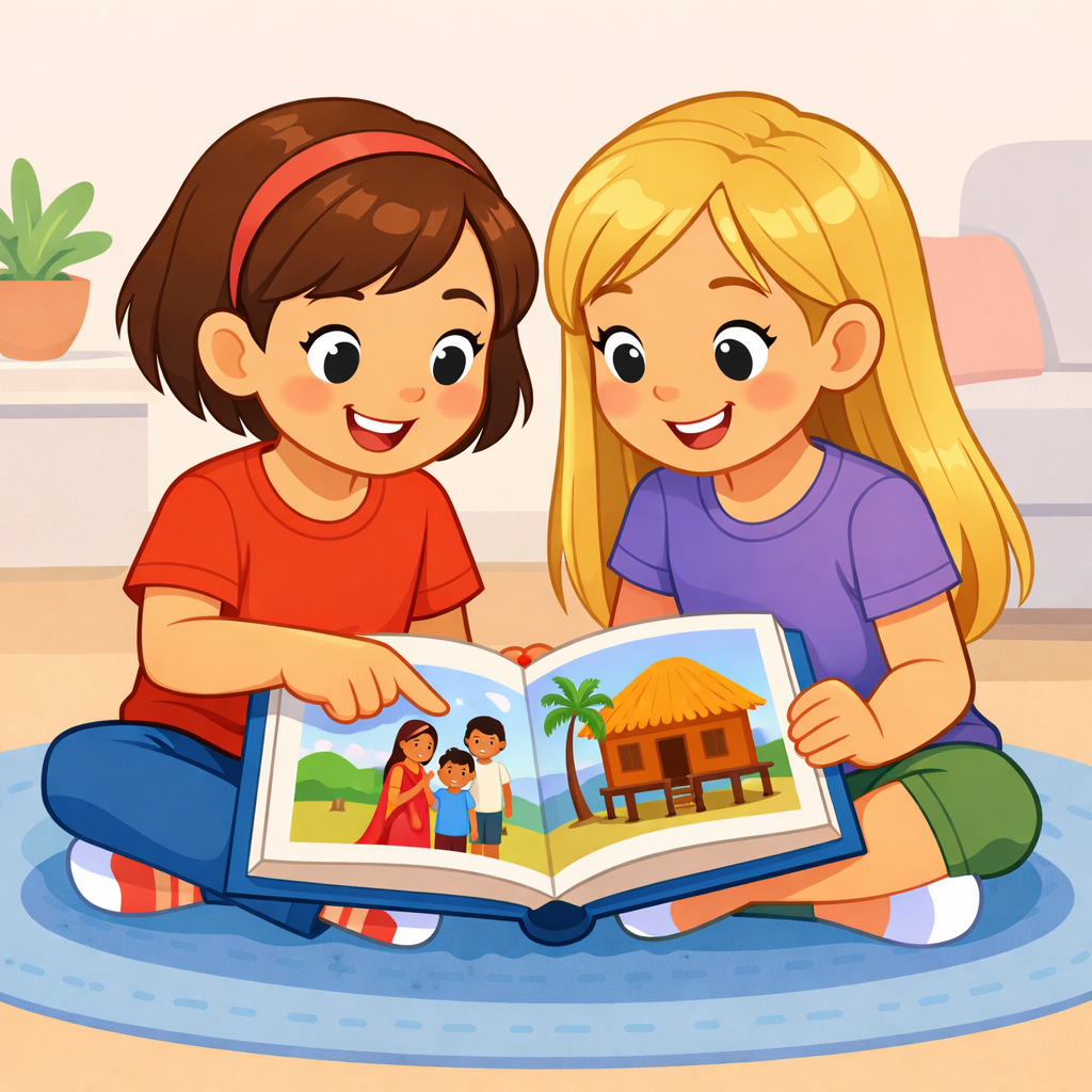 Illustration for Homes Around the World