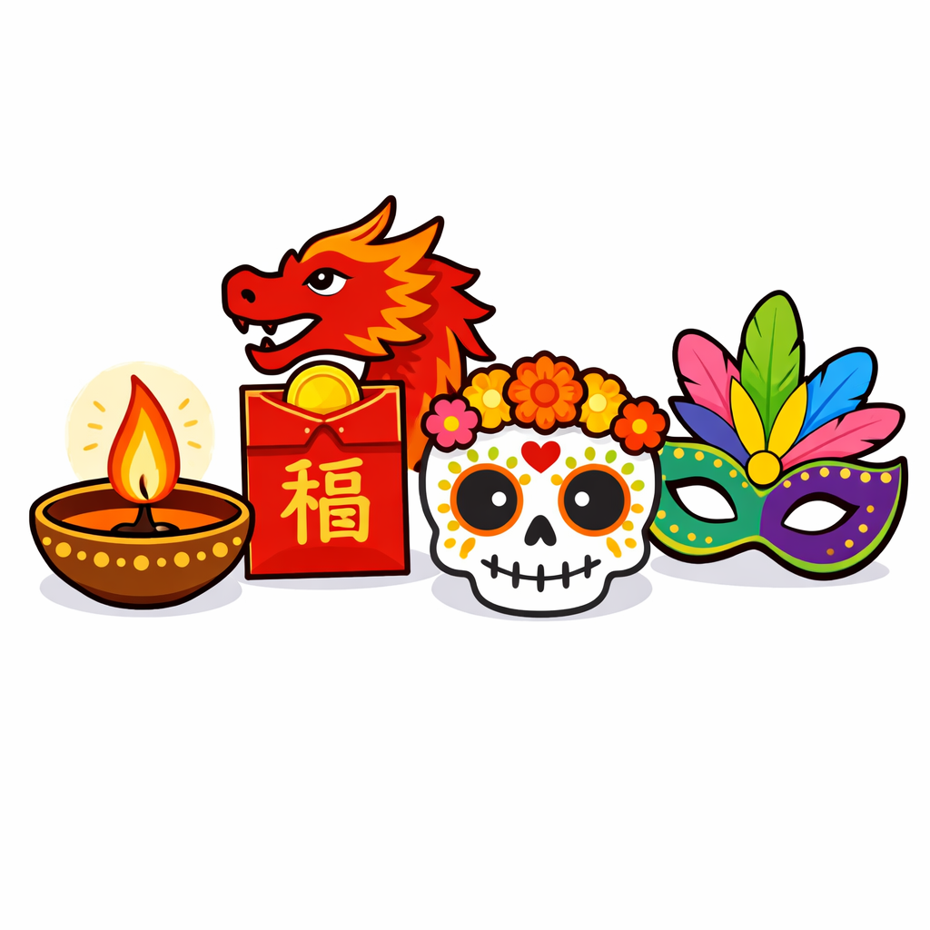 Illustration for Traditions Around the World