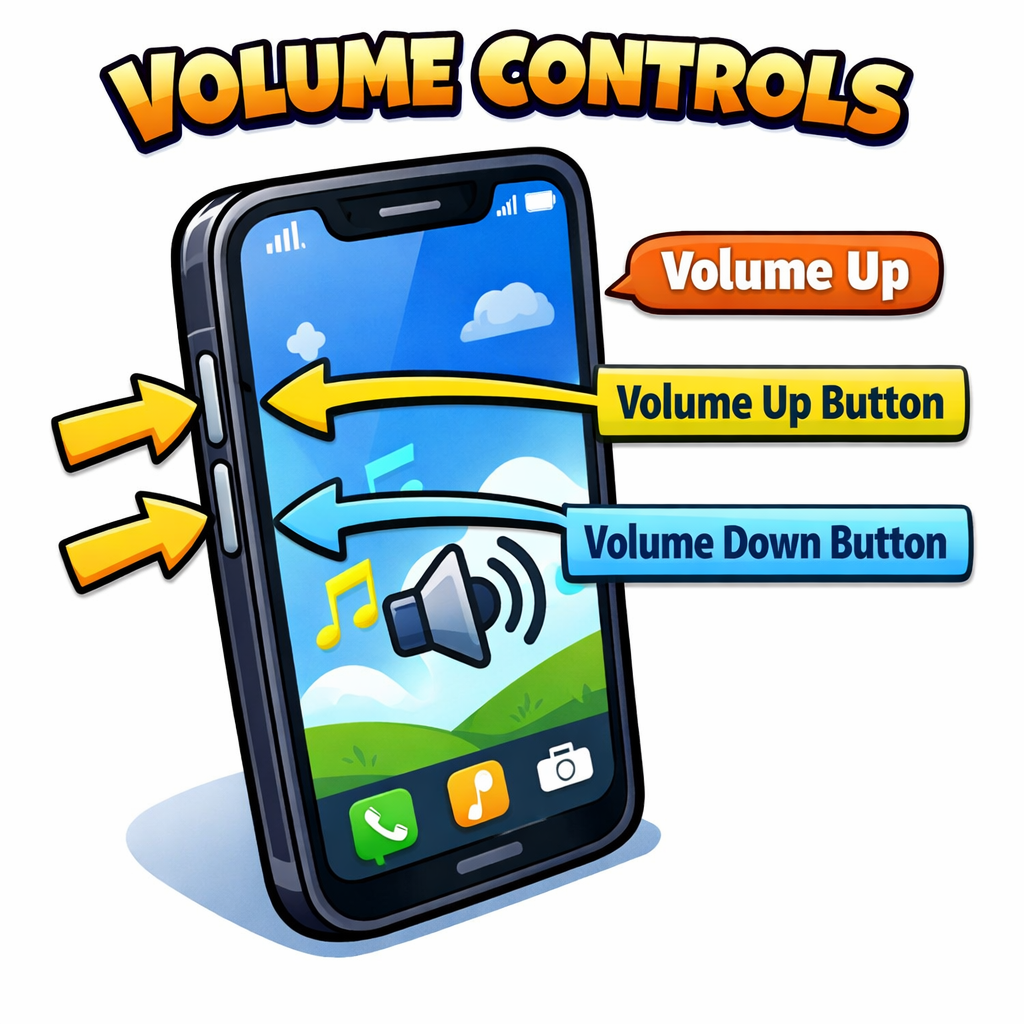 Illustration for Adjust Volume