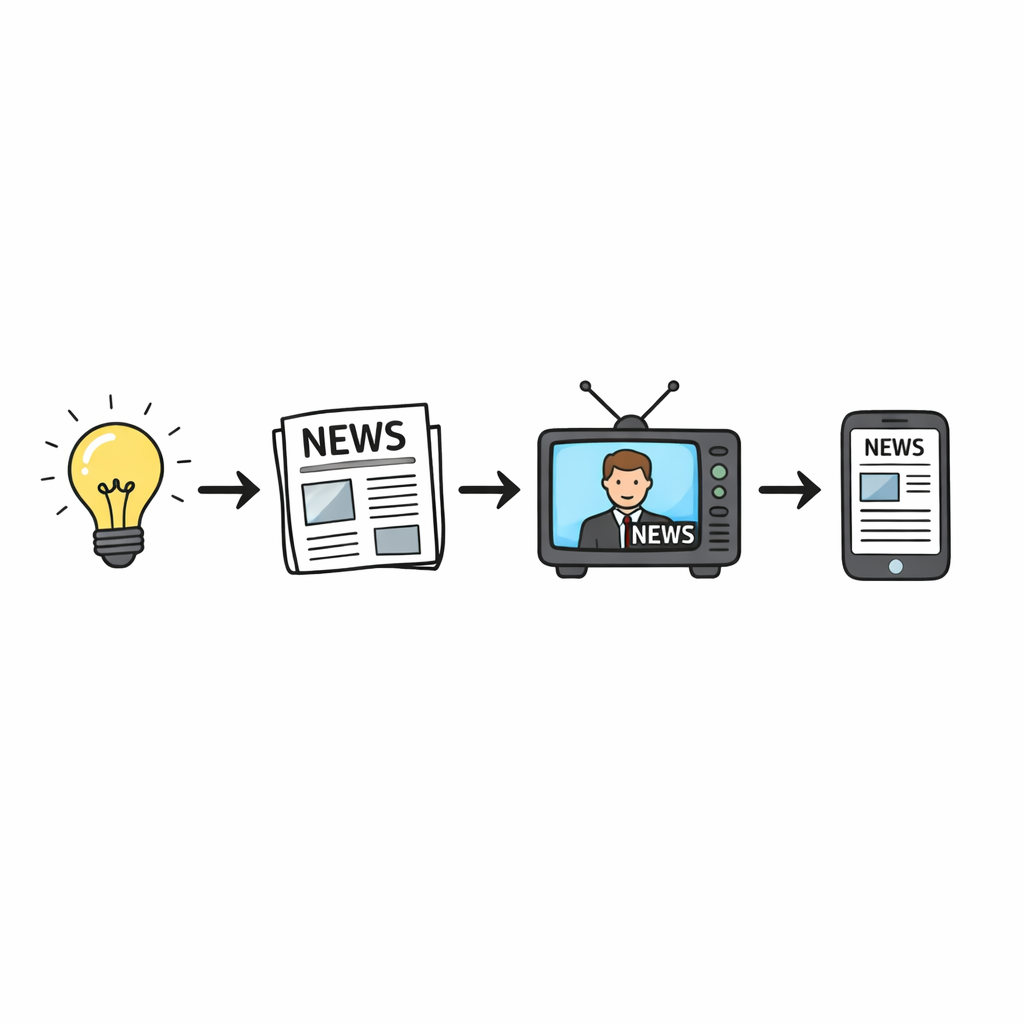 Illustration for How Does News Actually Get Made?