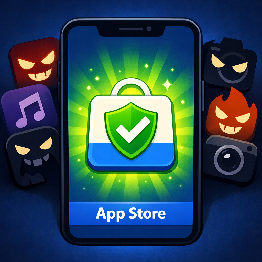 Illustration for Download from Safe Sources