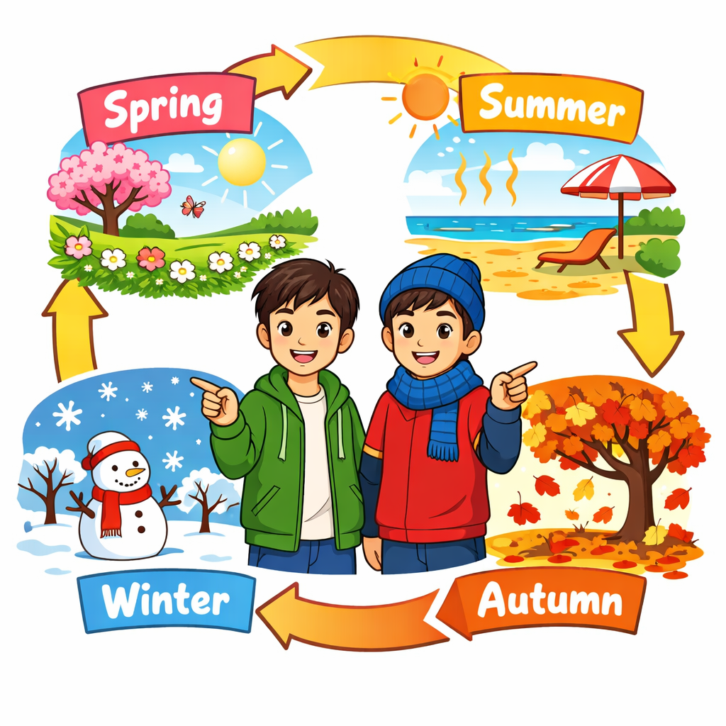 Illustration for What Are Seasons?Header 3